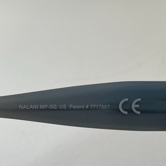 Maui Jim Sunglasses MJ295-03T Nalani Brown Woodgrain Blue Frames HCL Bronze Lens - Picture 5 of 5